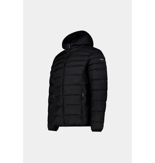 Пуховик мужской CMP Jacket Fix Hood Nylon Cire Black 34K2807-U901