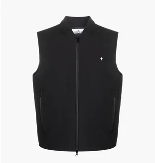 Жилетка мужская STONE ISLAND Stellina Logo-Embroidered Black 7815G03G2-V0029