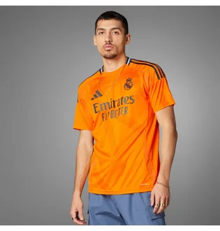Футболка мужская Adidas Real Madrid 24/25 Away Jersey Orange IU5013