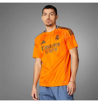 Футболка мужская Adidas Real Madrid 24/25 Away Jersey Orange IU5013