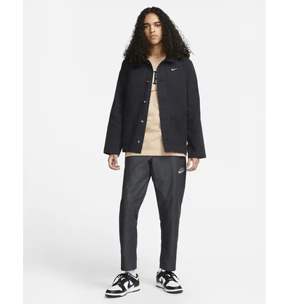 Рубашка мужская Nike Life MenS Unlined Chore Coat Black DQ5184-010