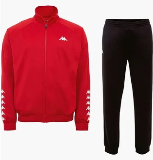 Спортивный костюм мужской Kappa Till Training Red/Black 303307191663