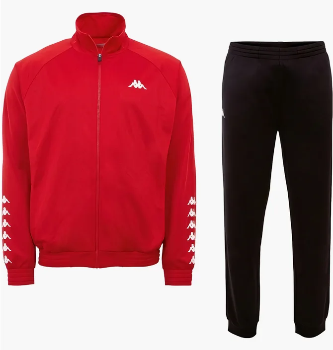 Спортивный костюм мужской Kappa Till Training Red/Black 303307191663