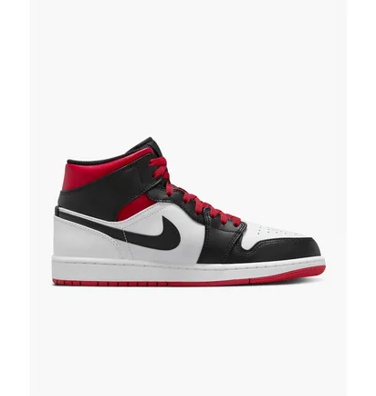 Кросівки чоловічі Air Jordan Air 1 Mid Shoes Black/White DQ8426-106