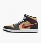 Кроссовки мужские Nike Air Jordan 1 Mid Se Black Dz5329-001
