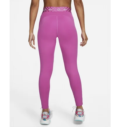 Леггинсы женские Nike Pro Dri-Fit Training Tights Pink Dx0080-623