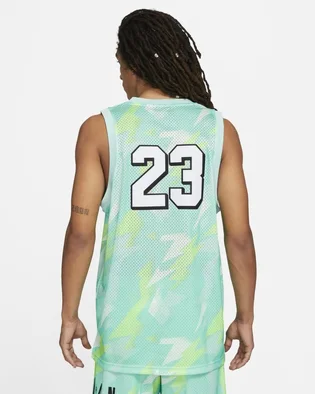 Майка чоловіча Air Jordan Jumpman Printed Jersey Turquoise CZ4738-675
