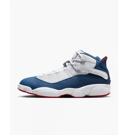Кроссовки мужские Air Jordan 6 Rings Blue/White 322992-140