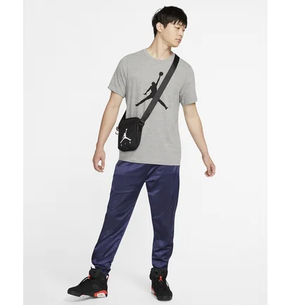 Футболка мужская Nike M J Jumpman Ss Crew Grey CJ0921-091