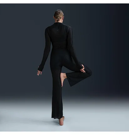 Штаны женские Nike Df Zenvy Hr Sheer Pant Black FV7894-010