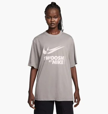 Футболка жіноча Nike W Nsw Tee Bf Gls Grey FZ4634-029