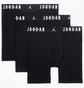 Труси чоловічі Air Jordan Flight Cotton Core Boxer Brief Black (3 шт) JM0622-023
