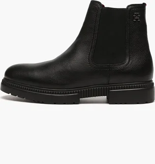 Ботинки мужские Tommy Hilfiger Comfort Cleated Termo Lth Chel Black FM0FM04650-BDS