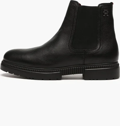 Ботинки мужские Tommy Hilfiger Comfort Cleated Termo Lth Chel Black FM0FM04650-BDS
