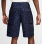 Шорты мужские Nike Sb Kearny Allover Print Shorts Blue FQ4946-410