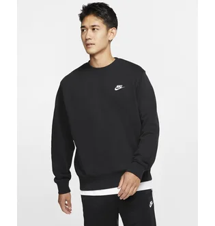 Свитшот мужской Nike M Nsw Club Crw Ft Black BV2666-010