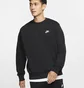 Свитшот мужской Nike M Nsw Club Crw Ft Black BV2666-010