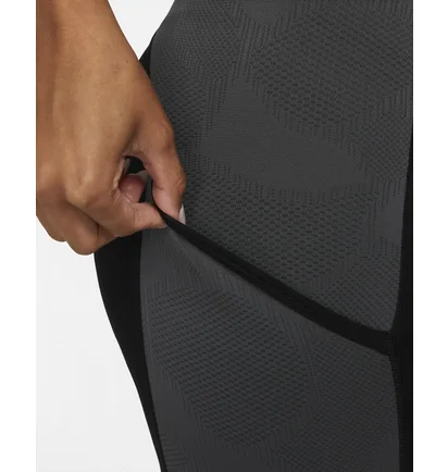 Леггинсы женские Nike Pro Dri-Fit Training Tights Black/Grey DX0063-010