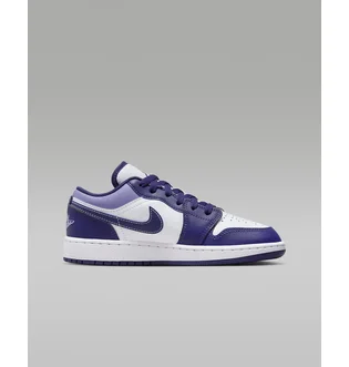 Кросівки дитячі Air Jordan 1 Low Sky J Purple Gs White/Violet 553560-515