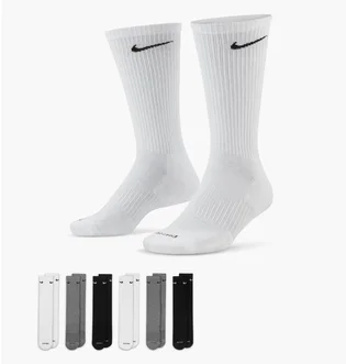 Носки унисекс Nike Ed Pls Csh Crw (6 пар) White SX6897-965