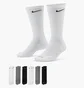 Носки унисекс Nike Ed Pls Csh Crw (6 пар) White SX6897-965