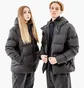 Пуховик унисекс Rains Jackets Black 1506-BLACK
