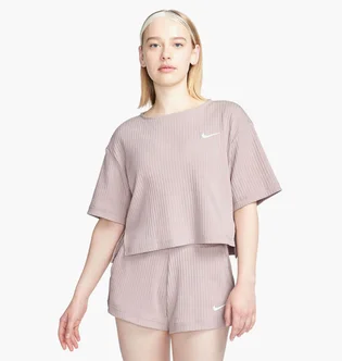 Футболка женская Nike W Nsw Rib Jrsy Ss Top Beige DV7870-272