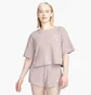 Футболка жіноча Nike W Nsw Rib Jrsy Ss Top Beige DV7870-272