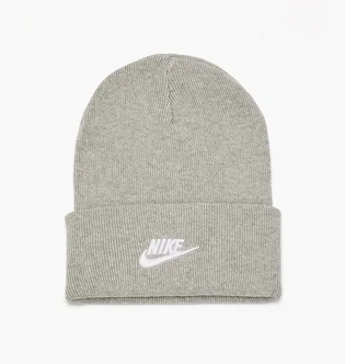 Шапка унисекс Nike Utility Futura Beanie Grey Dj6224-063