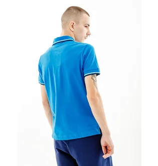 Поло мужское AUSTRALIAN 2-Stripe Pique Polo S-Fit Blue LSUPO0004-335