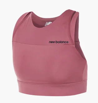 Топ жіночий New Balance Shape Shield Crop Bra Pink WB21110WAD