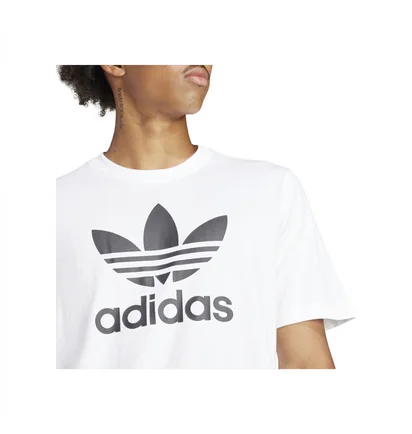 Футболка чоловіча Adidas Adicolor Trefoil T-Shirt White IV5353