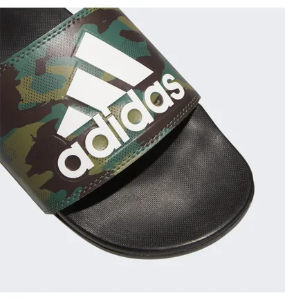 Тапочки унисекс Adidas Adilette Comfort Slides Camo/Green Gw9647
