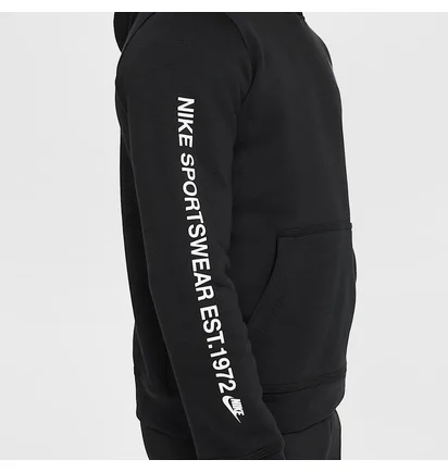 Спортивный костюм детский Nike Sportswear Fleece Standard Issue Black HM4339-010__HM4337-010