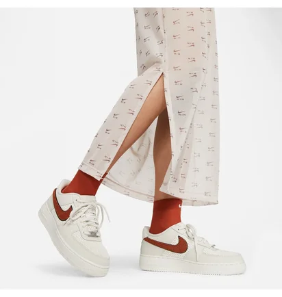 Платье женское Nike Nsw Air Aop Mesh Ls Dress Beige DV8249-292