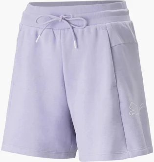 Шорты женские Puma Power Colorblock High-Waist Shorts Violet 673640-25