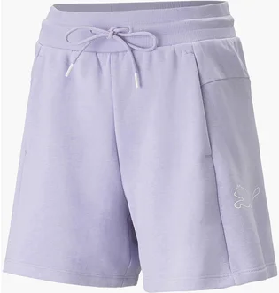 Шорты женские Puma Power Colorblock High-Waist Shorts Violet 673640-25