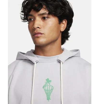 Худи мужское Nike Standard Issue Dri-Fit Pullover Hoodie Grey FN2702-012