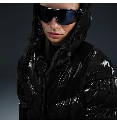 Пуховик жіночий Nike Nsw Tf Os Shn Snfl Wnpfr Pka Black FV7827-010