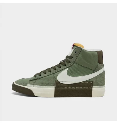Кроссовки мужские Nike Blazer Mid Pro Club Casual Shoes Green DQ7673-301