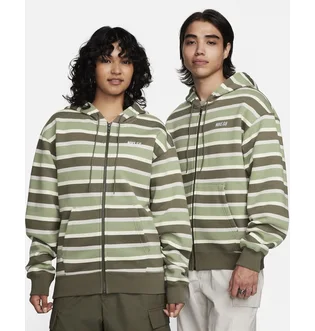 Толстовка унисекс Nike Sb Full-Zip Fleece Skate Hoodie Olive FN2512-113
