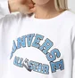 Свитшот женский Converse Retro Chuck Heritage Crew Light Rgh White 10026777-102