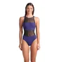 Купальник женский Arena Mesh Panels Swimsuit Vent Back Blue 006658-900