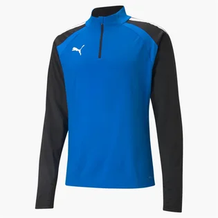 Свитшот мужской Puma 1/4 Teamliga Blue/Black 657236-02
