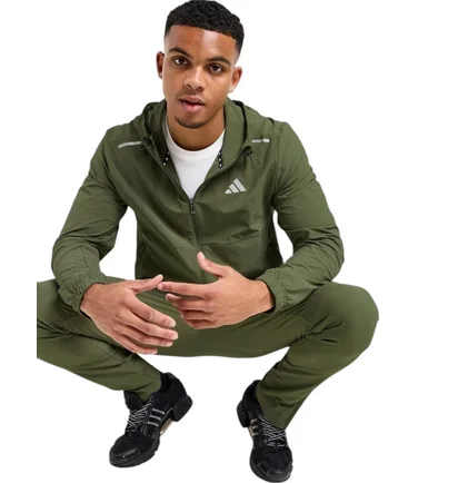 Куртка мужская Adidas Tech Woven Full Zip Jacket Olive JY0549