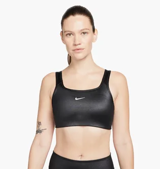 Топ жіночий Nike W Nk Df Swsh Shine Bra Black DD1438-010
