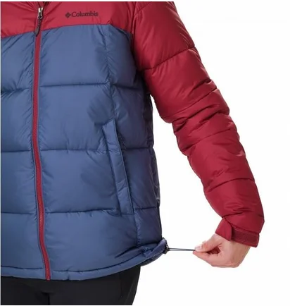 Пуховик чоловічий Columbia Pike Lake Hooded Omni-Heat Blue/Red WO0020-479