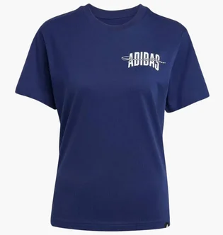Футболка женская Adidas Collegiate Graphic Blue JV8546