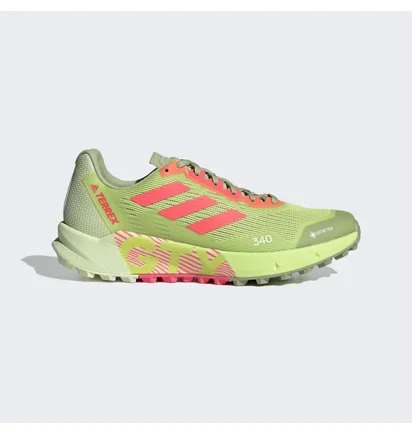 Кроссовки мужские Adidas Terrex Agravic Flow 2.0 Gore-Tex Trail Running Shoes Green/Orange H03182