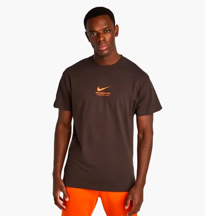 Футболка мужская Nike Nsw Athletic Dept Tee Brown HF0555-220